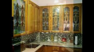 In my estimation, this kitchen shown. Delightful Kitchen Cabinets With Glass Doors Youtube