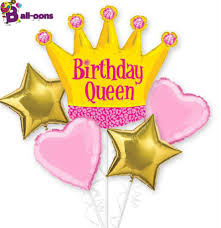 Happy birthday flowers and balloons pictures pictures in here are posted and uploaded by birthdaybuzz for your happy birthday flowers and balloons pictures images collection. Bnm Happy Birthday Queen Balloon Bouquet Round Balloon à¤— à¤¬ à¤¬ à¤° Ballons Kolkata Id 14498308097