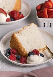 Classic angel food cake, light and tastes great by itself! Gluten Free Angel Food Cake Gf On A Shoestring