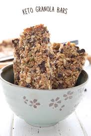Keto Granola Bars Recipe