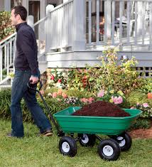 Get free shipping on qualified dump cart garden carts or buy online pick up in store today in the outdoors department. Heavy Duty Rolling Garden Dump Cart Plowhearth