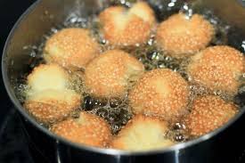 Chinese Laughing Balls Chinasichuanfood Com Bread Recipes Homemade Food Binangkal Recipe