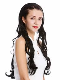 The chi black seed oil curl enhancer is a solution to your wavy hair instantly as it contains black seeds that help improve the volume and sustain shine. Halfwig Hairpiece Extension With Black Hair Hoop Alice Band Very Long Wavy Black 25 Wh5044 1