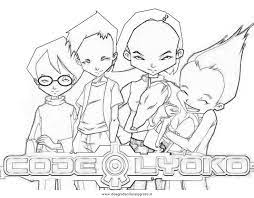code lyoko coloring pages gallery coloriage dessin magique