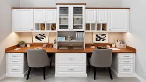 Steps 2 and 3 should be done while shelves are laying on the floor. Custom Home Office Cabinets Built In Desk Cabinets So Cal Ca