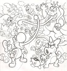 Paper mario and luigi coloring page. Shy Guy Coloring Pages Coloring Home
