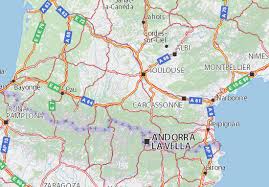 Départements régions villes carte france carte de france détaillée •▷ carte france villes : Carte Michelin Haute Garonne Plan Haute Garonne Viamichelin