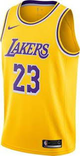 Dribble, pass and shoot like your favorite player in the nike men's los angeles lakers lebron designed to resemble the official nba jersey, this shirt is made with polyester fabric and boasts. Nike Men S Los Angeles Lakers Lebron James 23 Dri Fit Gold Swingman Jersey Dick S Sporting Goods