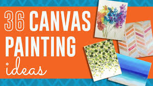 Your guide for all types of crafts. Painting Ideas 36 Easy Diy Canvas Paintings To Make Art At Home