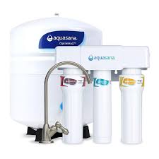 Aquasana Optimh2o Reverse Osmosis Clayrum 3 Stage Under Sink Water Filter System With Dedicated Faucet Brushed Nickel Aq Ro 3 55 Best Buy