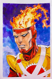 Firestar Friday Art by J. Scott Campbell