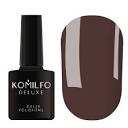 Gel polish Komilfo Deluxe Series D233 (dark, brown-gray, enamel ...