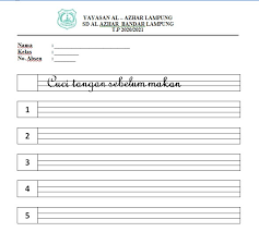 Tulislah huruf tegak bersambung berikut ini sesuai contoh ! Buku Menulis Halus