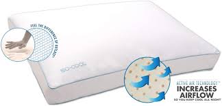 Cooling mattress pad cover is hypoallergenic and machine washable. Amazon Com Iso Cool Memory Foam Pillow Gusseted Side Sleeper Standard Home Kitchen