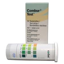 Combur 3 Test Strips X 50