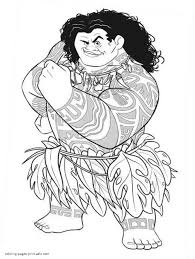 You can introduce the child to different animals in coloring pages on our website. Moana Cartoon Coloring Pages Coloring Pages Printable Com