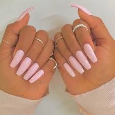 The other keep it pink. Acrylic Nails Coffin Light Pink Acrylic Nails Baby Pink Nails Spring Acrylic Nails