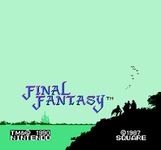 Ffi Menu Screen Final Fantasy