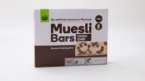 Check spelling or type a new query. Woolworths Muesli Bars Choc Chip Review Muesli Bar Choice