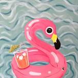 Flamingo Pool Party. Ages 7+