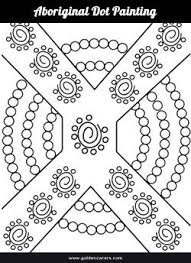 Aboriginal Dot Painting Template 2 Aboriginal Dot Painting Aboriginal Art For Kids Dot Painting