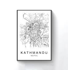 Original name (with diacritics) of the place is kuta. Kathmandu Map Print Kathmandu Map Poster Wall Art City Map Art Street Map Art Decor Road Map Gift Nepal Map City Map Print Custom Map Street Map Art Simplistic Posters Map