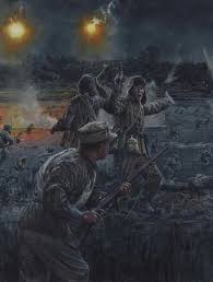 Imjin River April 22 25 1951 Artwork By Steve Noon Chinese History War Art Korean War