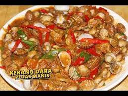 Resep Memasak Kerang Dara Pedas Manis Mudah Enak Dan Sedap Ala Zasanah Youtube Ide Makanan Resep Makanan Resep Kerang