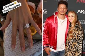 His eye color is brown and hair color is bkack. Brittany Matthews Engagement Ring From Patrick Mahomes Worth Six Figures