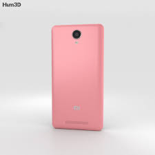 Xiaomi Redmi Note 2 Pink 3D model ...