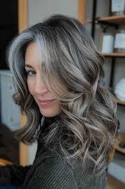 Gray Blending for Dark Hair: 9 Gorgeous Ideas