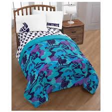 Fortnite Llama Twin Comforter Sheet Set 4 Piece Bed In A Bag Walmart Com Walmart Com