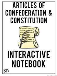 Articles Of Confederation Constitution Lesson Plans American His Interactive Notebooks Interactive Notebooks Social Studies Education Quotes For Teachers