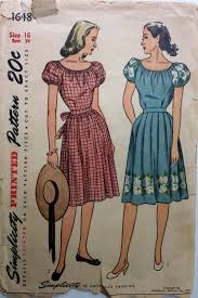 Pin On Fashion Designs From The 30 40s 50s 60s The 70s Patterns And More