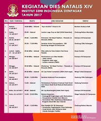 Jun 21, 2021 · jl. Kegiatan Dies Natalis Xiv Isi Denpasar Tahun 2017