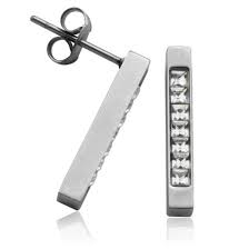 Instructions de montagekungsfors barre support403.349.16. Petit Horloger Bijoutier Boucles D Oreilles Barre En Acier Inoxydable De La Collection Steelx