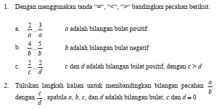 64%(22)64% menganggap dokumen ini bermanfaat (22 suara). Kunci Jawaban Matematika Kelas 7 Halaman 44 Ayo Kita Menalar Bab 1 Bilangan Ilmu Edukasi