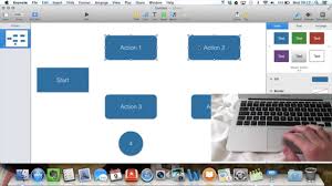 making a flowchart with iwork