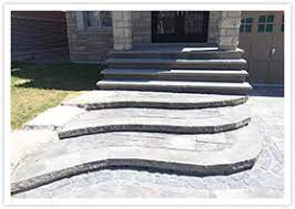 Got a slope in your yard? Custom Outdoor Stairs Design Contractor In Vaughan On