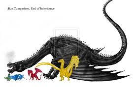 Size Comparison Between The Dragons Of Inheritance See Tiny