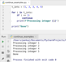 Python provides break and continue statements to handle such situations and to have good control on your loop. Python Continue Statement Askpython