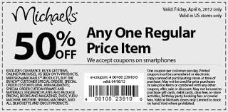 Frugal Crafter Coupon Tips For The Craft Store Triumvirate Michaels Coupon Printable Coupons Craft Stores