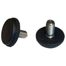 Rubber feet for patio table. Stainless Steel Screw In Feet Glide Leveler For Patio Furniture Black Quantity Of 16 5 16 18 Thread Walmart Canada
