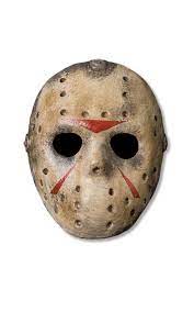 A goaltender mask, commonly referred to as a hockey mask or a goalie mask, is a mask worn by ice hockey, inline hockey, field hockey, bandy and floorball goaltenders to protect the head from injury. Jason Eva Hockey Mask Rubie S Uk