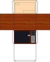 Micro Onde 2 Maison De Poupee Maison Barbie Meubles Maison De Poupee