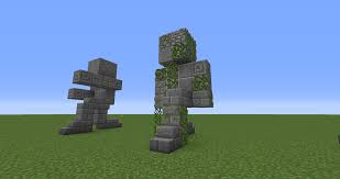 More Small Statues Minecraft Blueprints Minecraft Statues Minecraft Architecture
