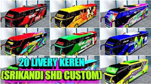 Gunakan warna hitam untuk background tulisan pariwisata yang. Kumpulan Livery Bussid Srikandi Shd Custom Keren Kualitas Jernih Terbaru 2020 Youtube