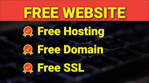 How To Create Free Website With Free Domain Name Free Hosting And Free Create Website Free Free Website Free Website Domain