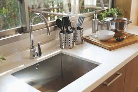 In a small kitchen, sequester the sink in its own area, freeing up other parts of the kitchen for food prep. Different Types Of Kitchen Sink Designs In India Design Cafe