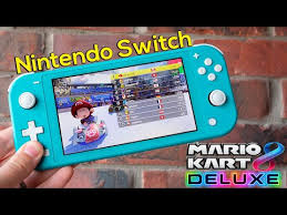 With nintendo switch, fans can enjoy the definitive version of mario kart 8 anywhere, anytime, even with up to 8 friends in local wireless multiplayer. Mario Kart 8 Deluxe Online Races Nintendo Switch Lite Gameplay Youtube